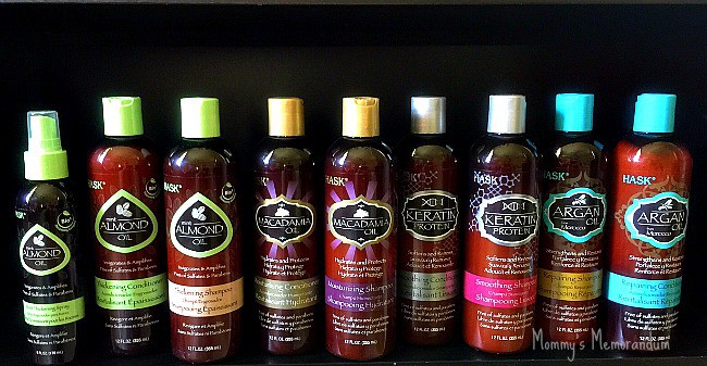 Hask Shampoo and conditioners