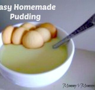 Easy Homemade Pudding #Recipe