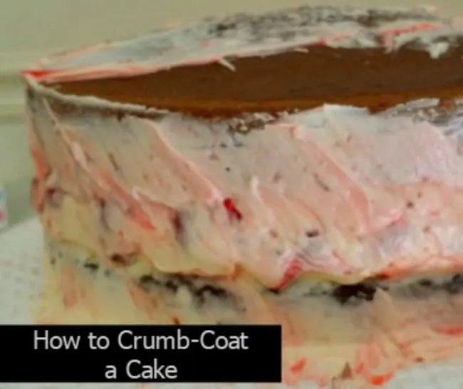 How to crumb coat a cake tutorial cake decorating