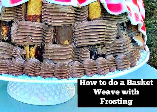 how to do a basket weave