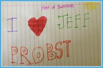 I heart Jeff Probst #survivor