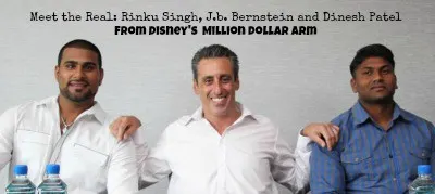 Interview with the real Rinku, Dinesh and JB Bernstein #milliondollararm