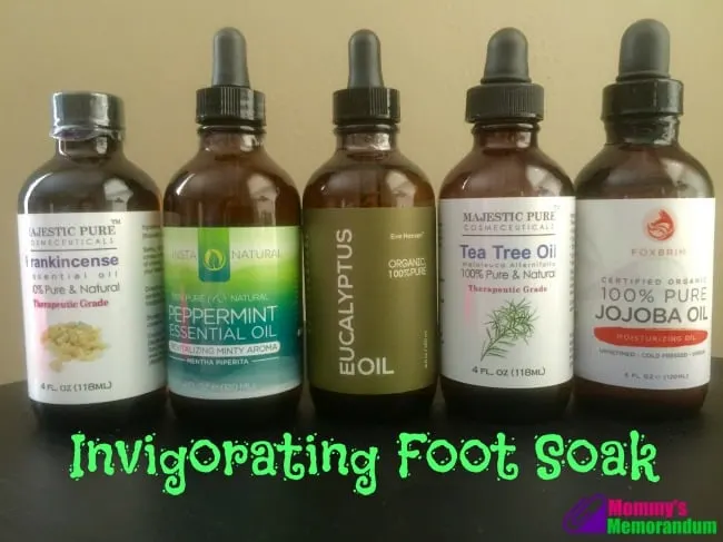 Invigorating Foot Soak #recipe