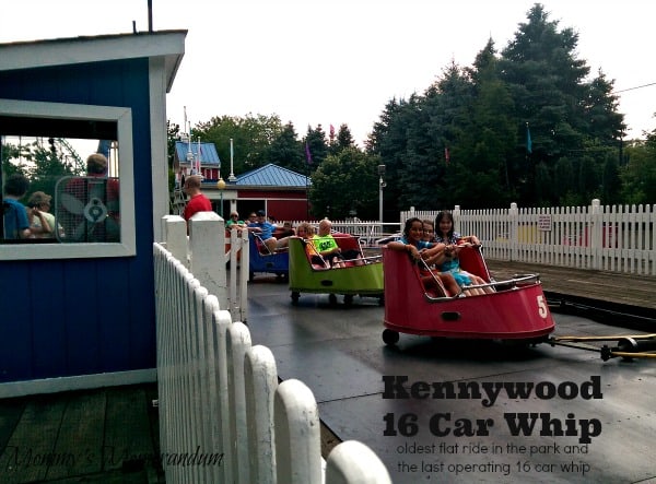 Kennywood 16 car whip #KWFamilyFun