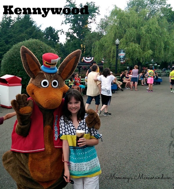 Kennywood Mascot #KWFamilyFun
