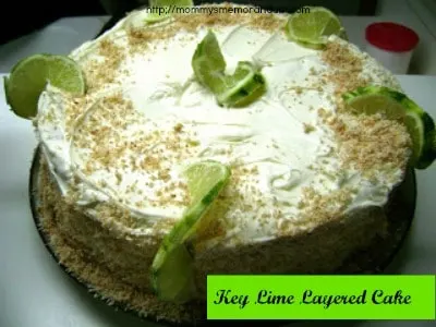 Key Lime Layered Cake Recipe