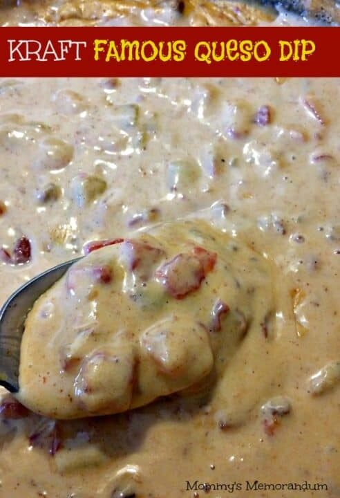 #Kraft famous queso dip #recipe