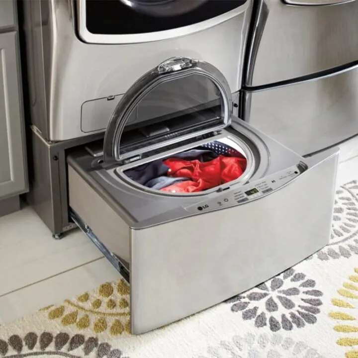 LG Front Load washer with sidekick