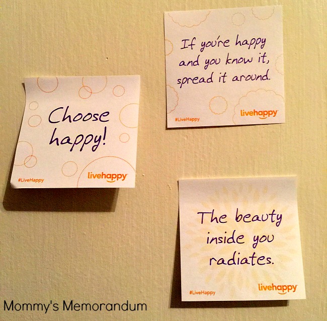 #LiveHappy Notes