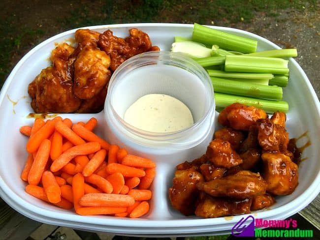 Mistica Foods™ Jim Beam® Boneless, Breaded Chicken Wyngz party platter