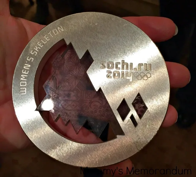 Noelle Pikus Pace's silver medal #coreundiet