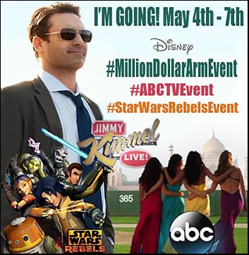 #milliondollararmevent #ABCTVEvent #StarWarsRebelEvent