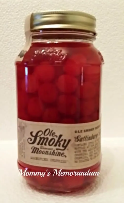 Ole smokey moonshine cherries