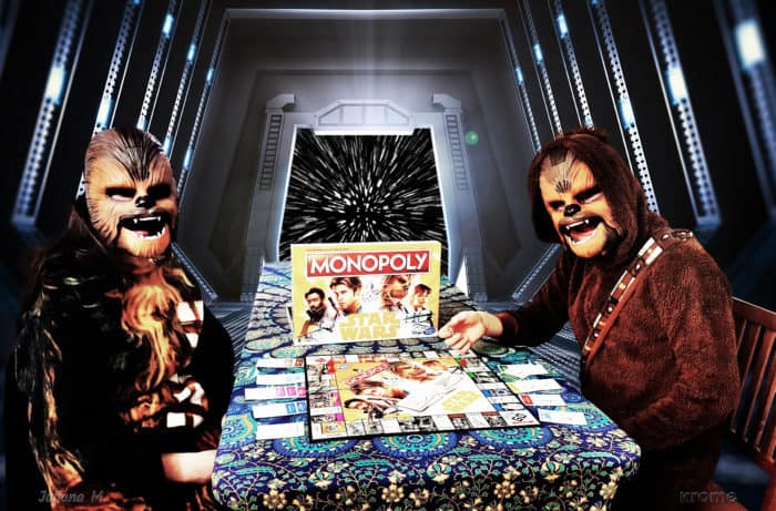 Monopoly Star Wars Edition Solo: A Star Wars Story Movie and Hasbro Game Night