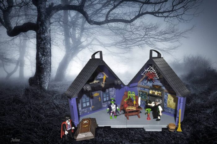 playmobil take along haunted house