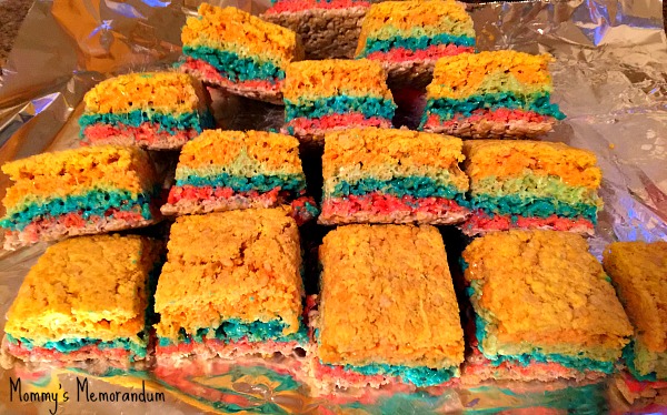 PEEPS Layered Rice Krispie Treats