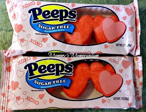 PEEPS Sugar-Free Marshmallow Hearts