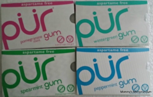 PUR GUM Aspartame Free