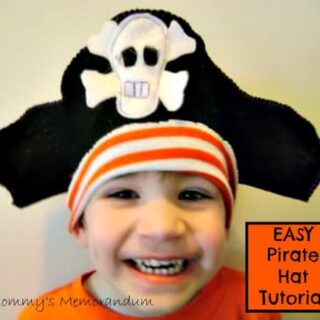 How to Make a Pirate Hat #DIY