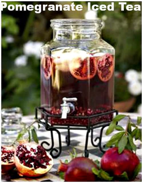 Pomegranate Iced Tea Recipe