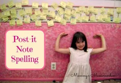 Post-It-notes-Spelling