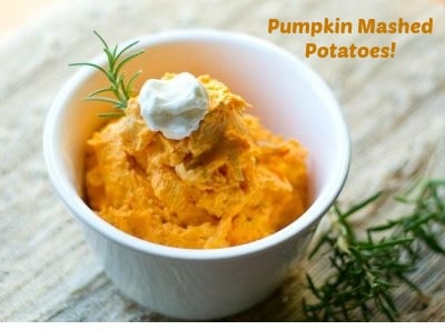 Pumpkin Mashed Potatoes #Recipe