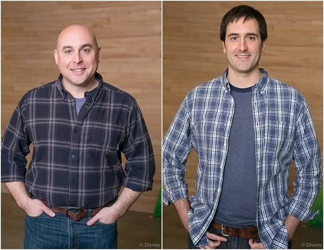 Mike Greenholt (L) and Ryan Green (R) talk about the animation behind Disney's Tinkerbell and the Neverbeast! photo courtesy of Disney