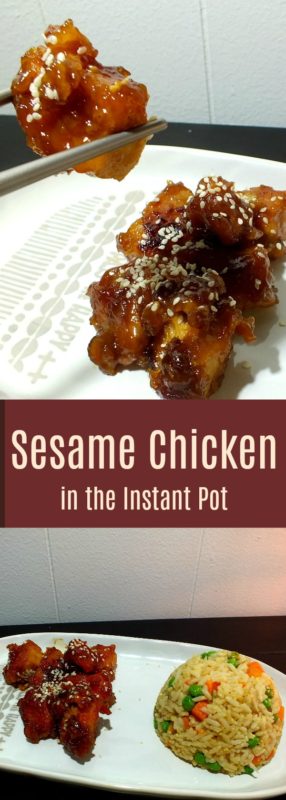 Instant Pot Sesame Seed Chicken