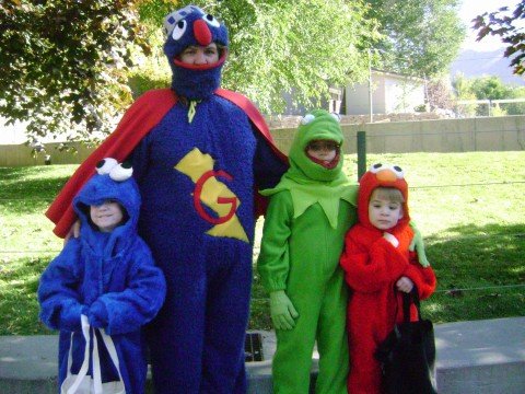 Sesame Street Halloween costumes