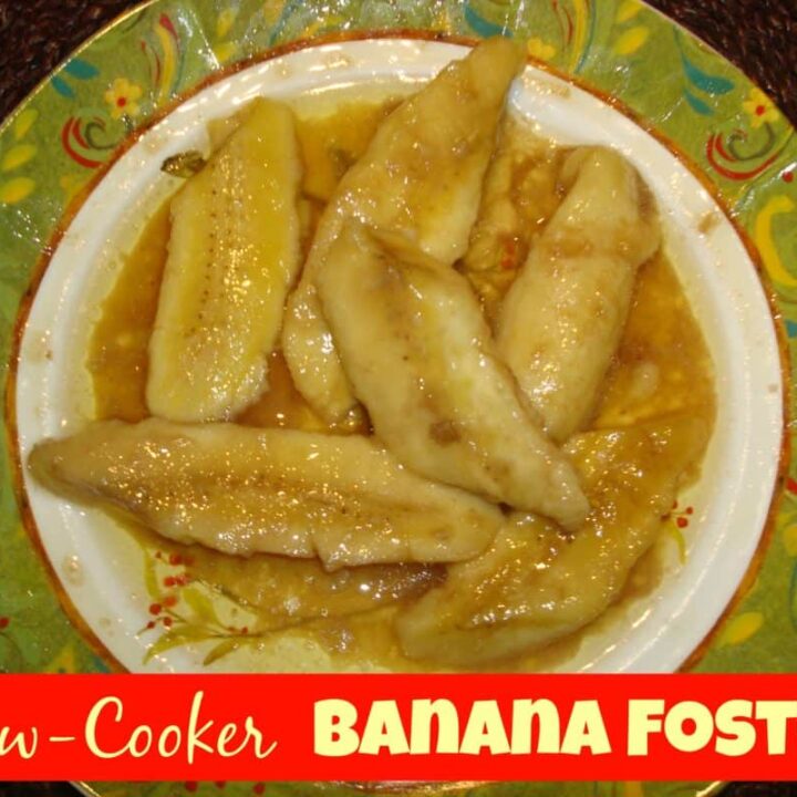 Slow-Cooker banana foster #recipe #mardigras #Dessert
