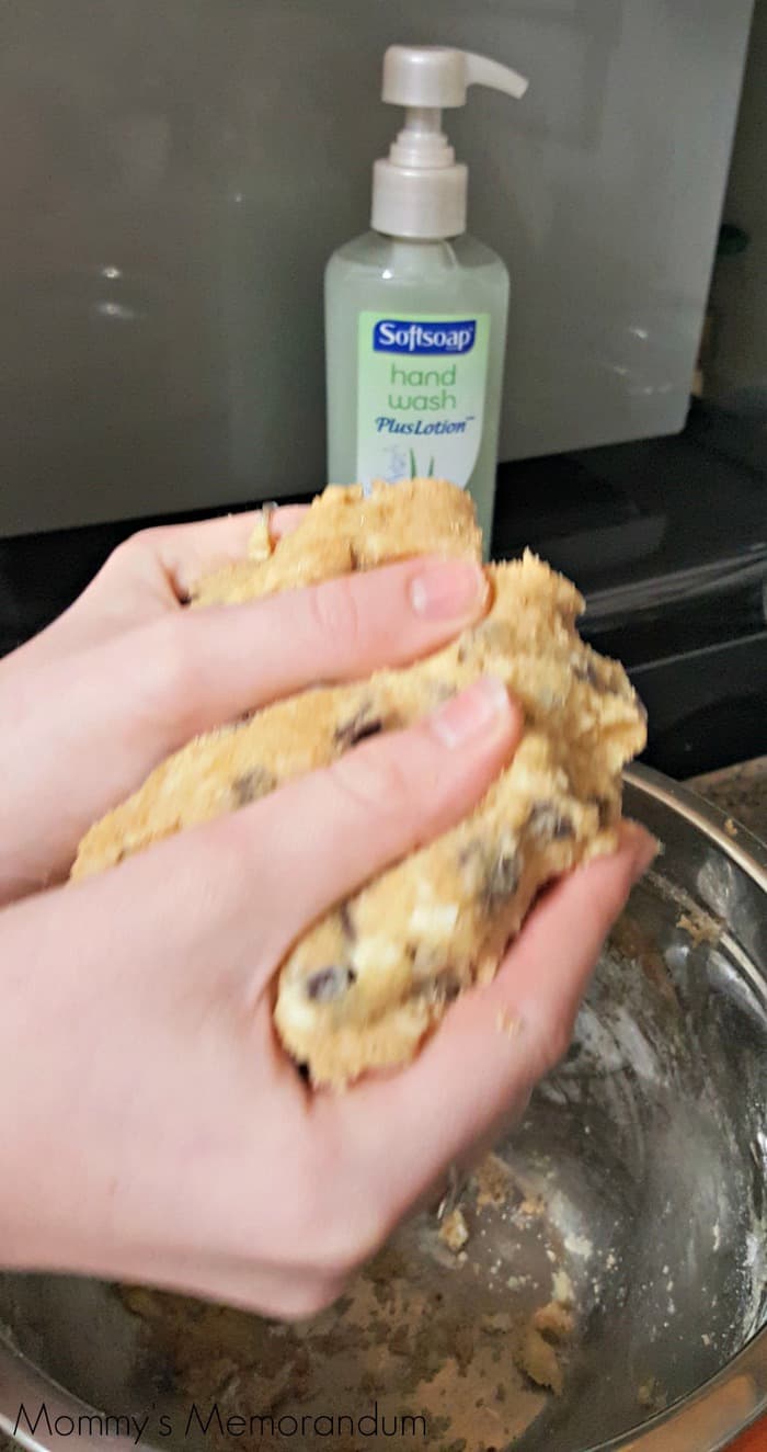 Softsoap Hand Wash Plus Lotion cookie dough