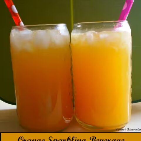 Sparkling Orange Beverage #recipe