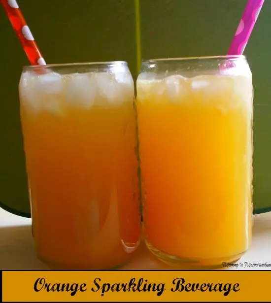 Sparkling Orange Beverage #recipe