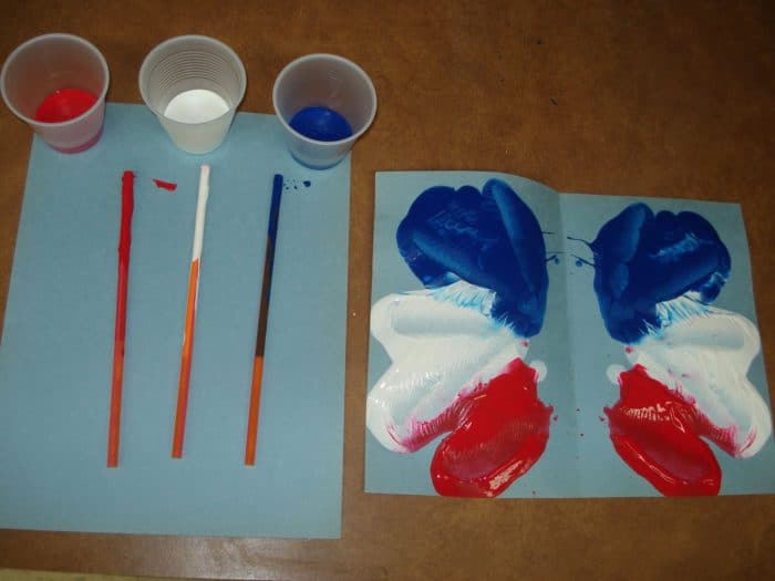 Straw Art Summer Fun Activities for July 4