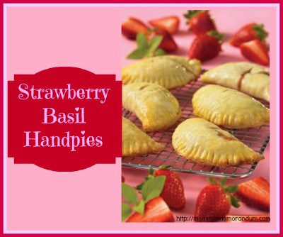 Strawberry Basil Hand pies