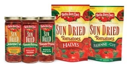 sundried tomato products.