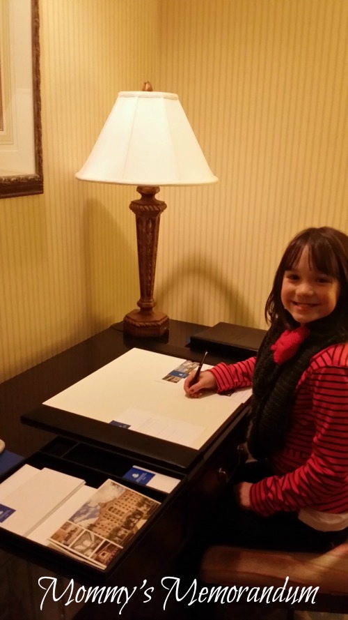 The Ballantyne Hotel Charlotte, NC desk