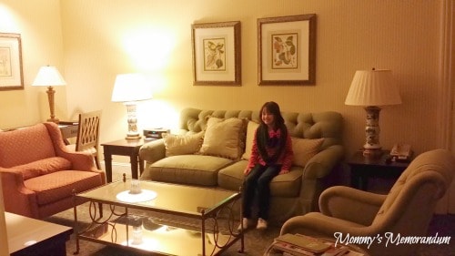 The Ballantyne Hotel Charlotte, NC living room