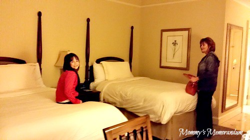 The Ballantyne Hotel Charlotte, NC picking out beds