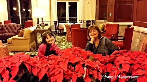 The Ballantyne Hotel Charlotte, NC poinsettia