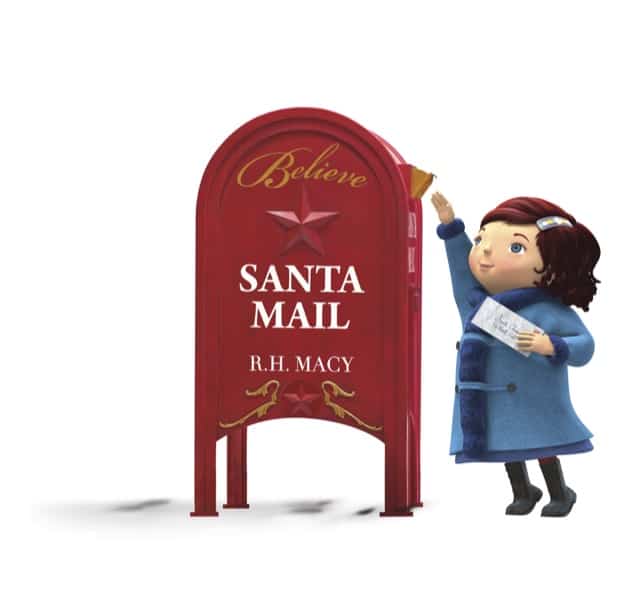 Macy's is the place to deliver Santa's Letters