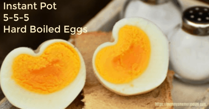 Perfect Hard Boiled Eggs in the Instant Pot. using the 5-5-5 method