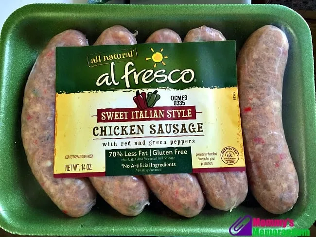 al fresco sweet italian chicken sausage