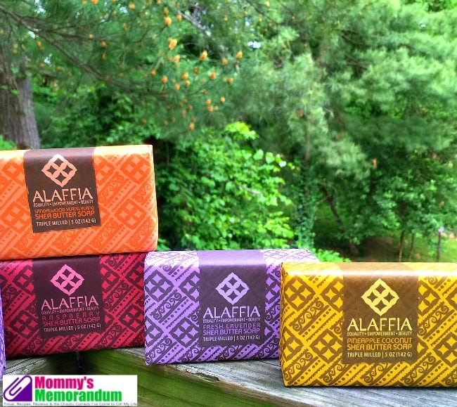 alaffia triple milled soap
