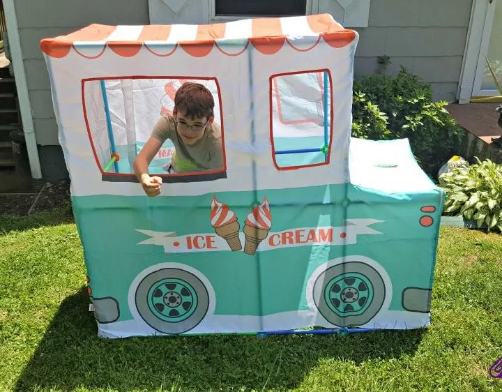 antsy pants ice cream truck serving ice cream