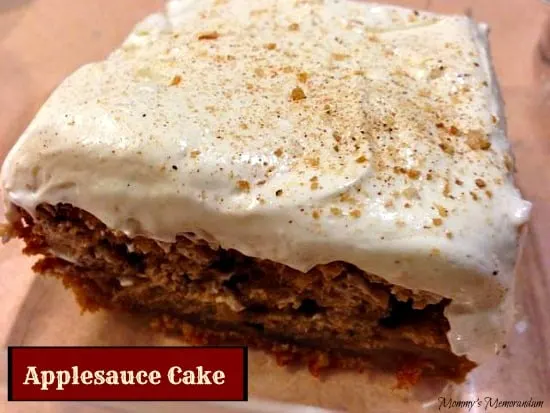 applesauce cake #Recipe