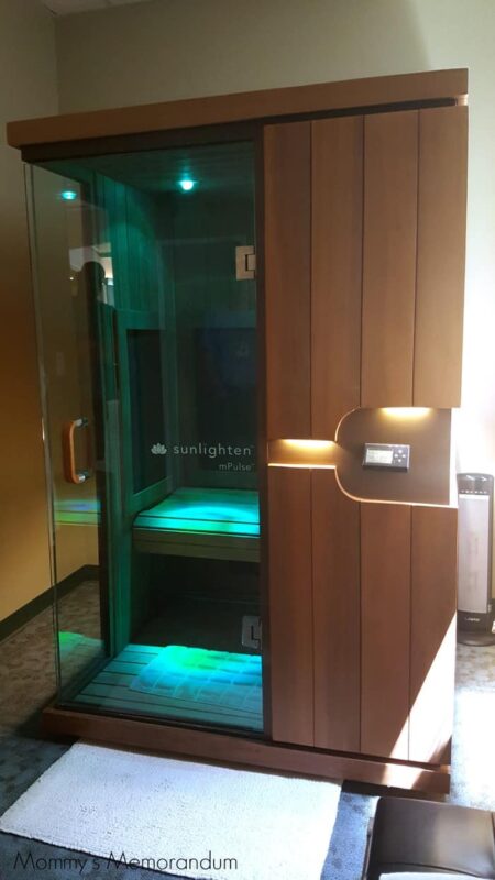 aquafloat infrared sauna