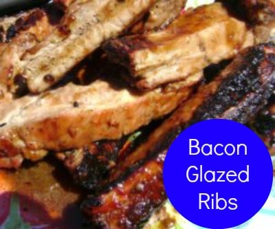 bacon glazed ribs recipe