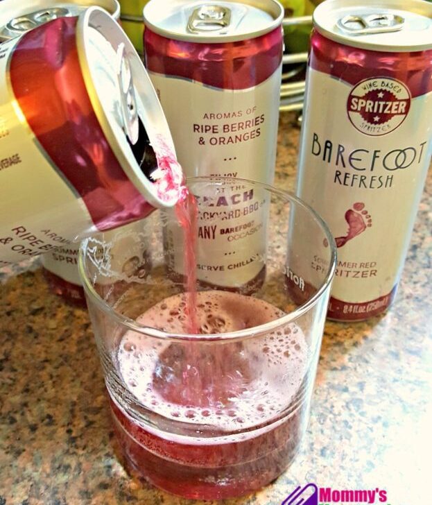 barefoot refresh spritzer summer red