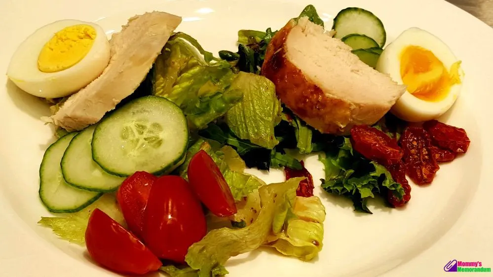 beneful-split-salad-with-oven-dried-tomatoes-and-quick-pickles